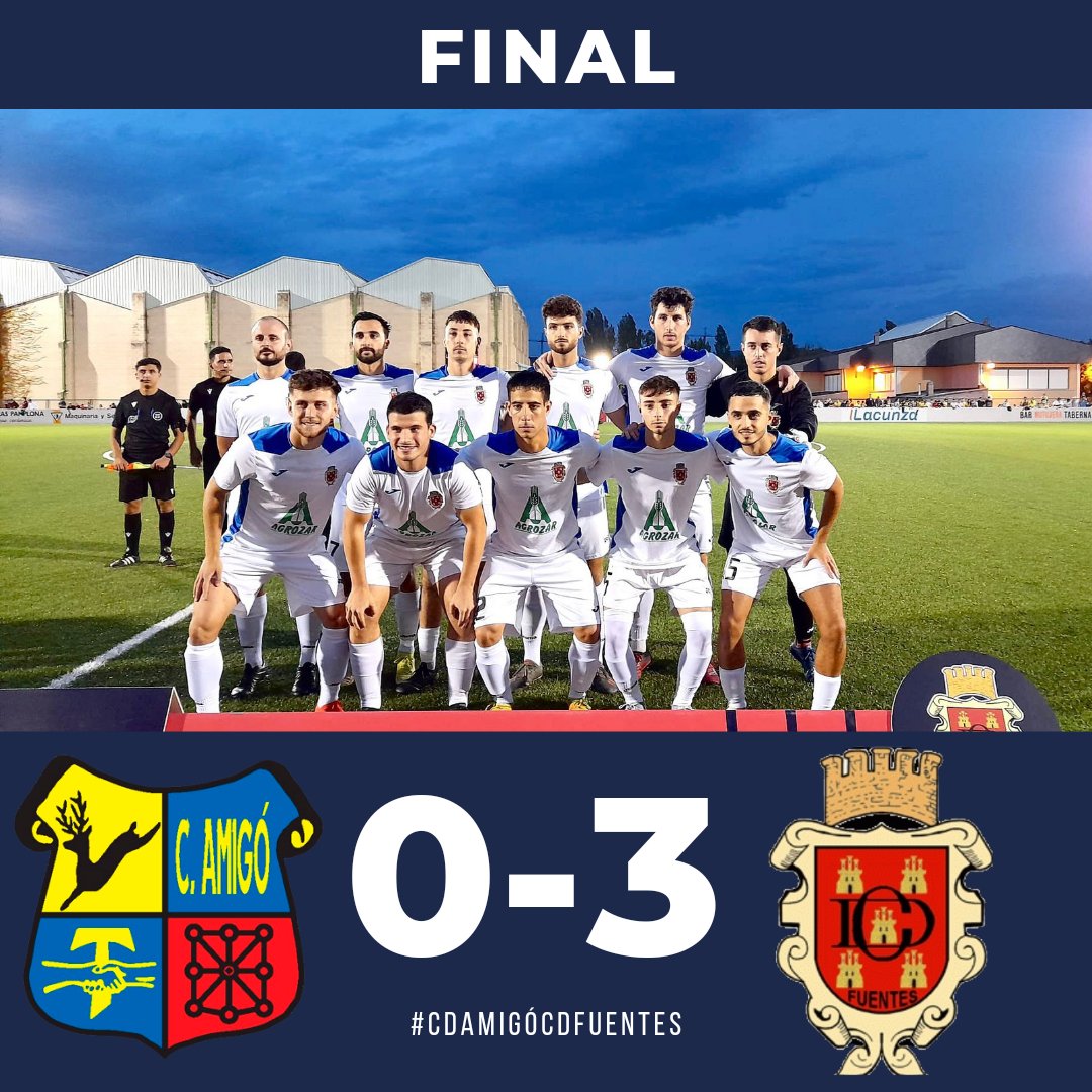 ⌚ 90'. FINAAAAAAAAAAAAAAAAAAAAAAAAAL

Recibiremos a un primera en San Miguel.

<a href="/cdamigo/">CD Amigó</a> 0-3 <a href="/CDFuentesOf/">C.D. Fuentes</a>

#CDAmigóCDFUENTES