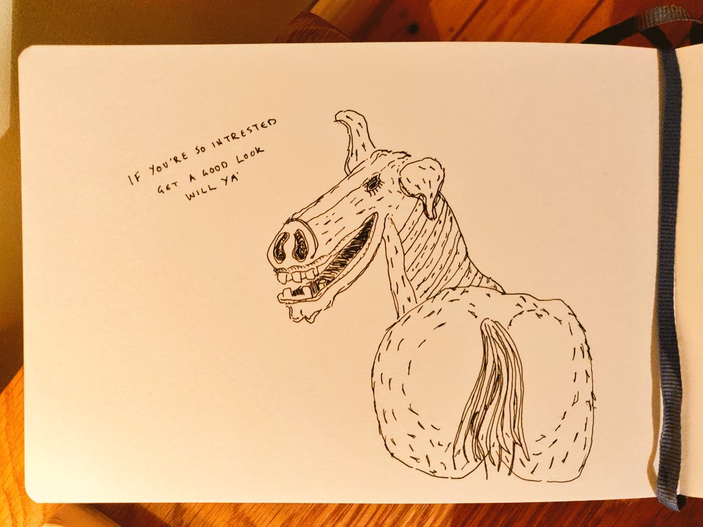 Pony tail #Inktober #inktober2022day19