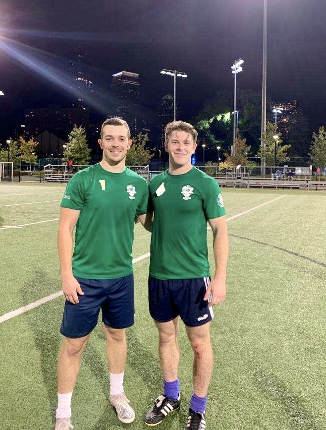 Big shout out to Team Ireland who played in the recent <a href="/bostonunitycup/">bostonunitycup</a> stage games! Our J-1 Interns, Eoin McGing and Dara Mulgannon joined in the fun also! 🙂⚽️🇮🇪  <a href="/RianJ_1/">RianJ1</a> <a href="/rian_center/">Rian Immigrant Center</a> <a href="/GlobalIrish/">Global Irish ☘</a>