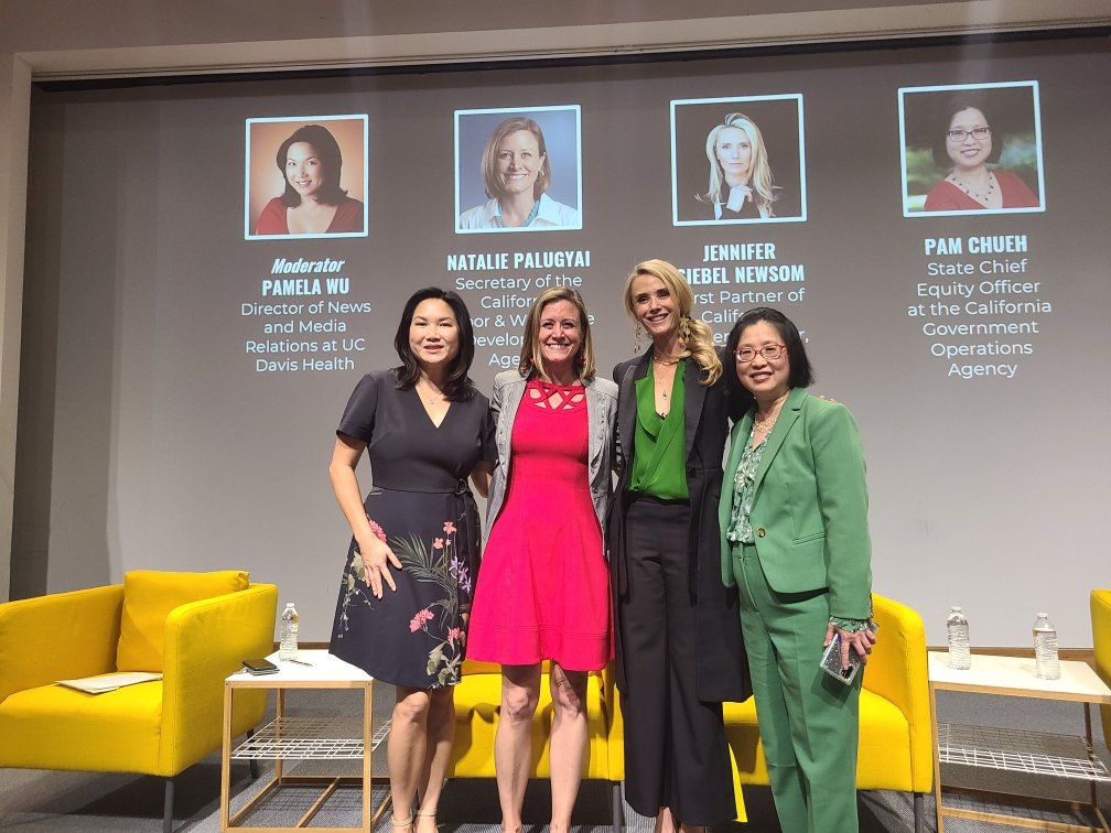 It was an amazing evening to view Fair Play &amp; discuss the gendered division of labor at home with <a href="/JenSiebelNewsom/">Jennifer Siebel Newsom</a> <a href="/CALaborSec/">California Labor Secretary Stewart Knox</a> <a href="/pamelawu/">Pamela Wu</a>! "For the 20+tasks women do at home each day, they would be paid $116,000 a year." A must watch for both women &amp; men. 
fairplaylife.com/documentary