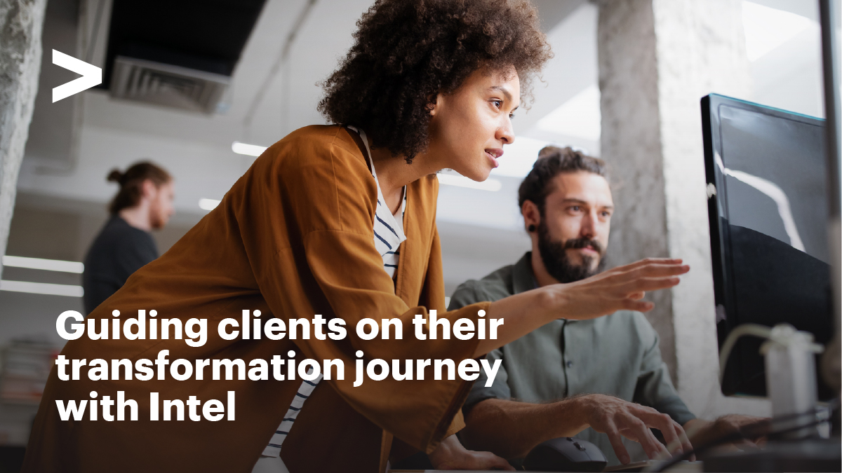 Our partnership with @intel does more than optimize technologies to create value for our clients. Together, we provide the right people with the right expertise to drive—and accelerate—#cloud transformation. accntu.re/3yD5rfA #DigitalTransformation