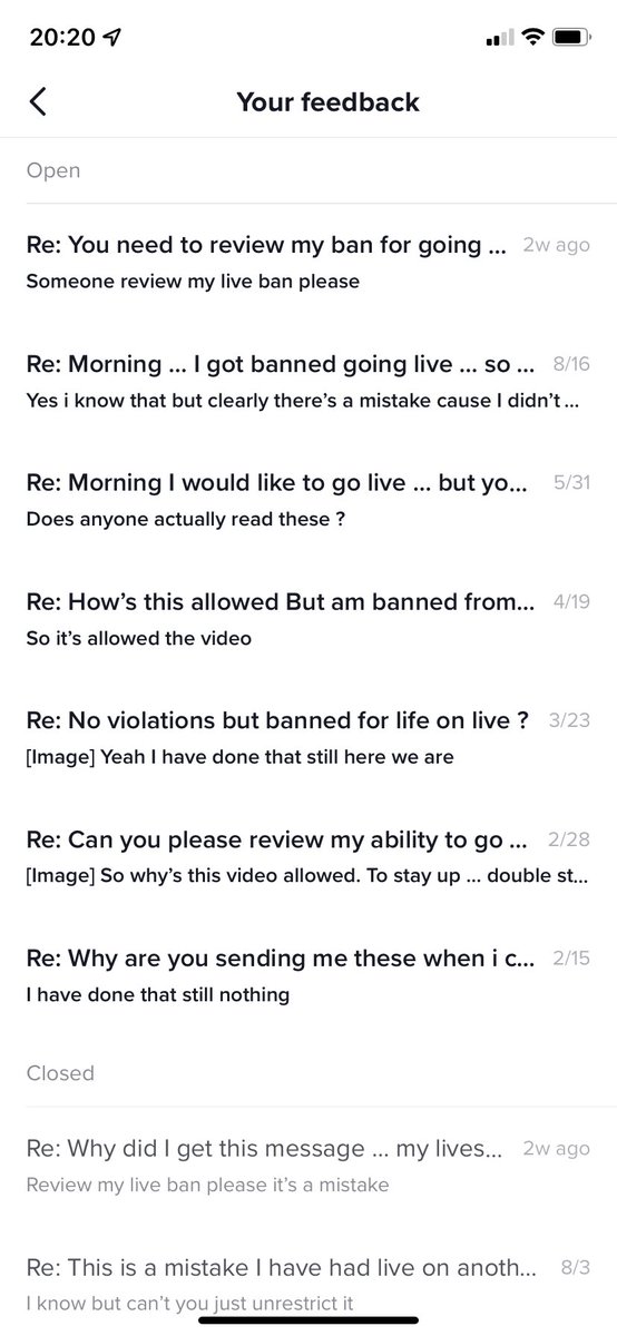 Skirkpatrick88's tweet photo. @TikTokSupport so I  got banned on live ages ago i appealed it  because I know I didn’t do anything wrong now I can’t even report it https://t.co/kGRojbKjcV
