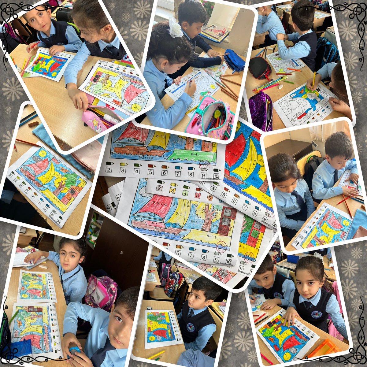 Senishka's tweet photo. Çalışqan arılarım 🎨🐝🐝

Keçilənlərin təkrarı - Əyləncəli hesablama 👍👏👏👏🥰

#heydərəliyevadınalisey 
#əyləniriköyrənirik 
#ibtidaisinif 
#ibtidaisinifmuellimleri 
#aktivinspire 
#aktivboard 
#birincisınıf 
#ilkokuletkinlik 
#etkinlik 
#yaxsikimuellimem 
#iyikiöğretmenim https://t.co/VwMUOdF3Vs
