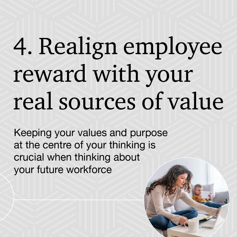 PwC's tweet photo. In recent years, global forces, including the COVID-19 #pandemic, have changed the way people work, resulting in technology, diversity, and social awareness gaining importance.

Discover why it's important for organisations to rethink the future of work.