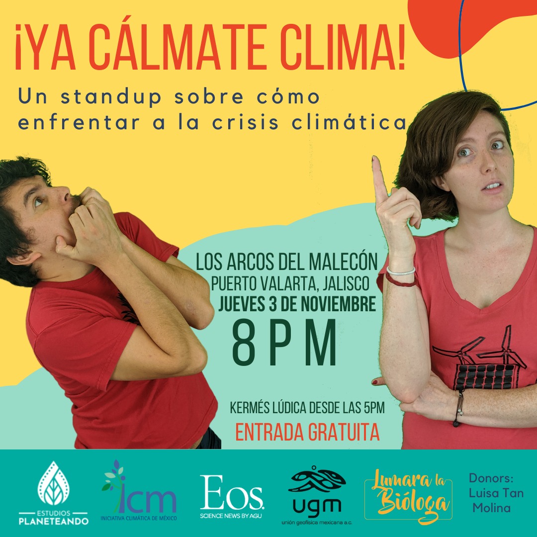 Planeteand0's tweet photo. ¡Les traemos esta gran sorpresa! 

Estrenamos standup climático en Puerto Vallarta, ¡corran la voz que el clima no se va a calmar sólo!  🌎😜 https://t.co/9SJNFsp9Xo