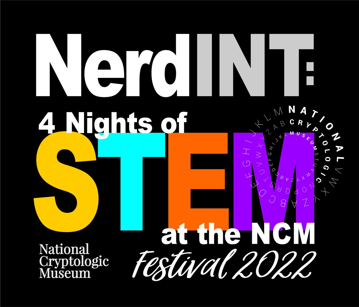 NatCryptoMuseum's tweet photo. Please join us tonight at the NCM from 5pm to 7pm to participate in the Maryland STEM Festival! https://t.co/78MJVPSAYd