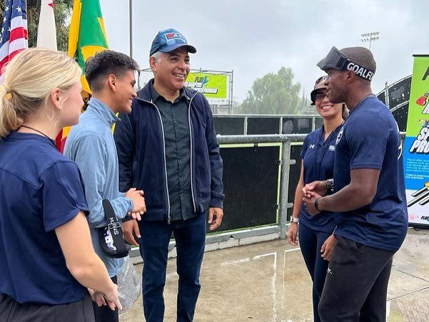 Had an inspiring afternoon at a @USABA and @LACityParks soccer clinic in Pacoima with young athletes who are blind or visually impaired. It's so empowering to witness how sports and recreation are changing the lives of people with disabilities right here in our community.