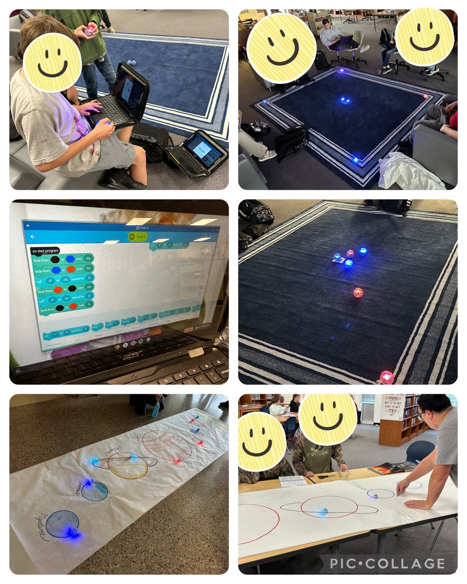 Benjamin Hurley (@hurleben) on Twitter photo Synchronized #coding <a href="/SpheroEdu/">Sphero Education</a> to Star Wars music and using <a href="/Ozobot/">Ozobot</a> to color our Solar System for Read Under the Stars program <a href="/HancockMSHS/">Hancock MiddleSrHigh</a> with ✨<a href="/MsLibrariAnn/">Ann Shilling</a> ✨ <a href="/WCPS_LMS/">WCPS_LMS</a> <a href="/AnnKAnders/">Dr. Ann K. Laber Anders</a> <a href="/LScumpieru/">𝕃𝕚𝕤𝕒 𝕊𝕔𝕦𝕞𝕡𝕚𝕖𝕣𝕦</a> <a href="/coachpongratz/">Dr. Leah Pongratz, NBCT</a> <a href="/Danny_Sphero/">Danny Wagner</a> Synchronized #coding <a href="/SpheroEdu/">Sphero Education</a> to Star Wars music and using <a href="/Ozobot/">Ozobot</a> to color our Solar System for Read Under the Stars program <a href="/HancockMSHS/">Hancock MiddleSrHigh</a> with ✨<a href="/MsLibrariAnn/">Ann Shilling</a> ✨ <a href="/WCPS_LMS/">WCPS_LMS</a> <a href="/AnnKAnders/">Dr. Ann K. Laber Anders</a> <a href="/LScumpieru/">𝕃𝕚𝕤𝕒 𝕊𝕔𝕦𝕞𝕡𝕚𝕖𝕣𝕦</a> <a href="/coachpongratz/">Dr. Leah Pongratz, NBCT</a> <a href="/Danny_Sphero/">Danny Wagner</a>