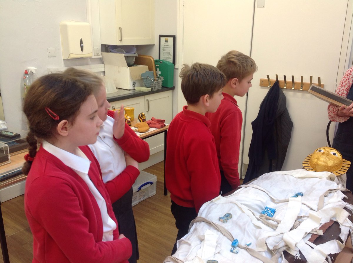 More mummifying. Great and gruesome fun