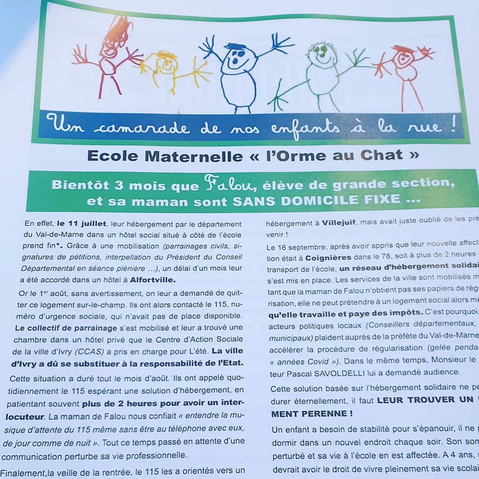 RT 🍪 Goûter solidaire en soutien à une famille sans toit VENDREDI 21 OCTOBRE à 16H30 à l’école de l'Orme au Chat, place de l'Orme au Chat 94200 #IvrySurSeine <a href="/pbouyssouivry/">Philippe Bouyssou</a> <a href="/mairieivry/">Ville d'Ivry</a>