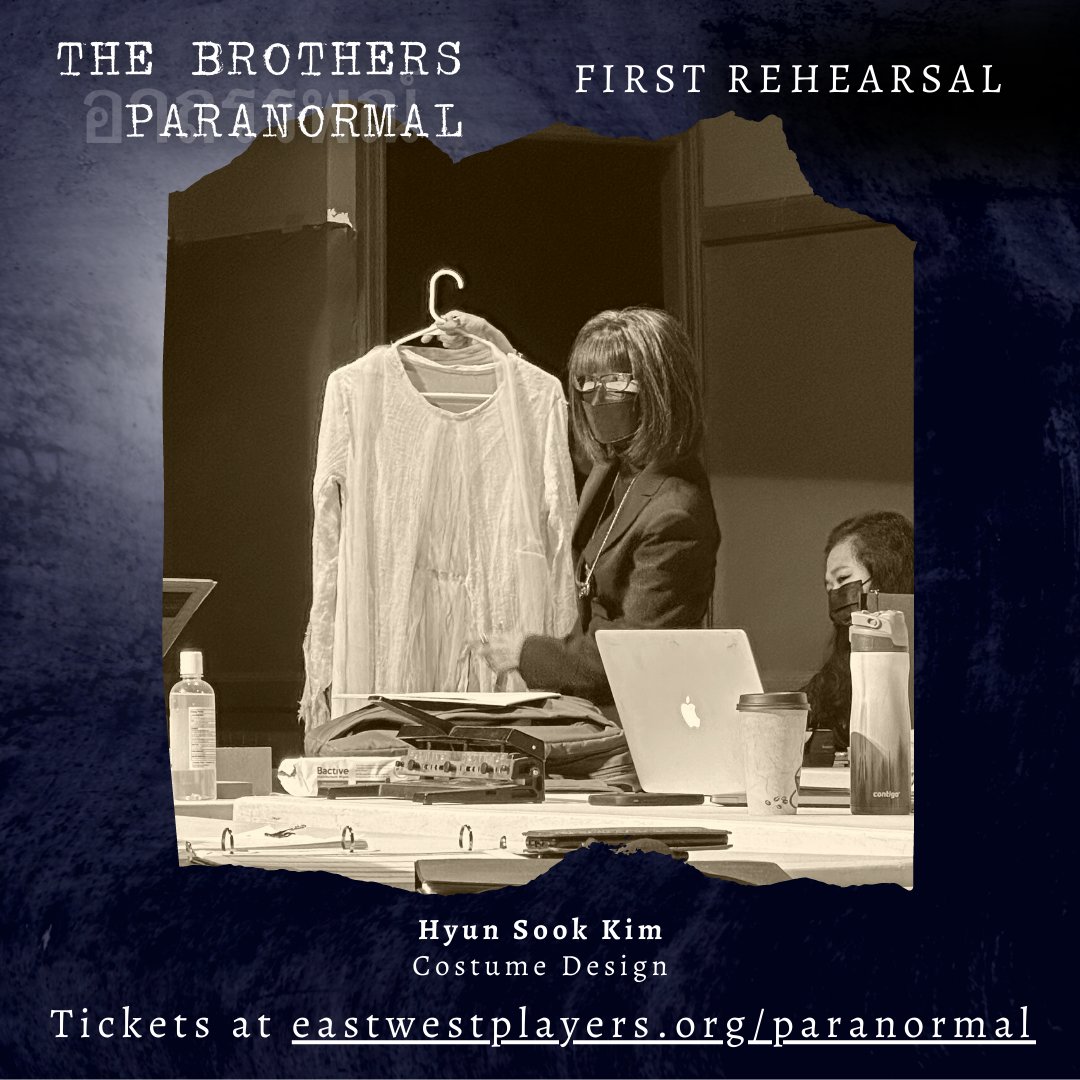 #firstrehearsal for The Brothers Paranormal was last night. The theater was frighteningly chilly as the cast and creative team launched into this otherworldly show's first steps. You won't want to miss it. #thebrothersparanormal tix at link in bio