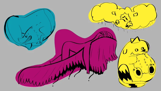 shape warmups feat creatures and a horse 