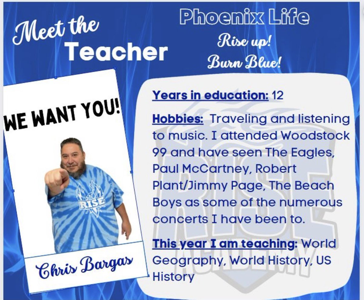 Meet the Social Studies Department of RISE Academy !