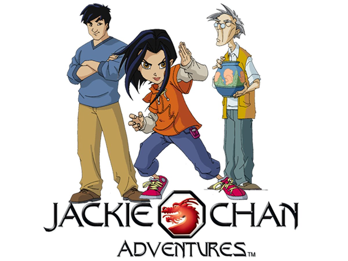 SuperNostalgia9's tweet photo. Without a doubt one of the best intros ever made. This show was absolutely insane and I loved it all the way until it finished. #jackiechan #jackiechanadventures #kidsshows #kidstv https://t.co/WeiwNeqQ7e