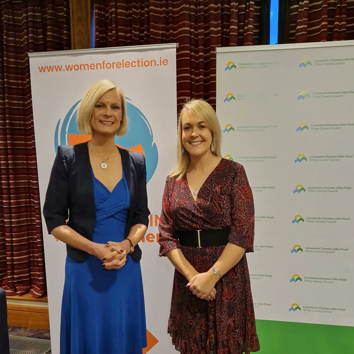 CllrClareClaff's tweet photo. It was an honour to be involved in last nights event as @peterburkefg launched the @women4election "Supporting more women for Local Election in Offaly". It was such an empowering evening to be surrounded by so many inspirational women 👊
#morewomenoffaly #moremna https://t.co/tbrrV1sXKj