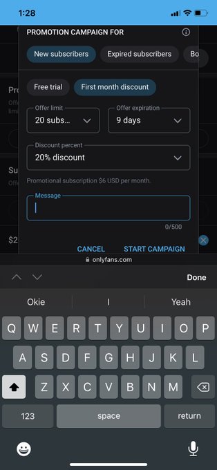 Discount up on my onlyfans 💋💋💋💋 cum watch me play 🤤😜🍑#onlyfans #SpicyPage # https://t.co/yMloB1qrFI<a href="/tag/onlyfans"class="tags"><span>#onlyfans</span></a><a href="/tag/spicypage"class="tags"><span>#spicypage</span></a>