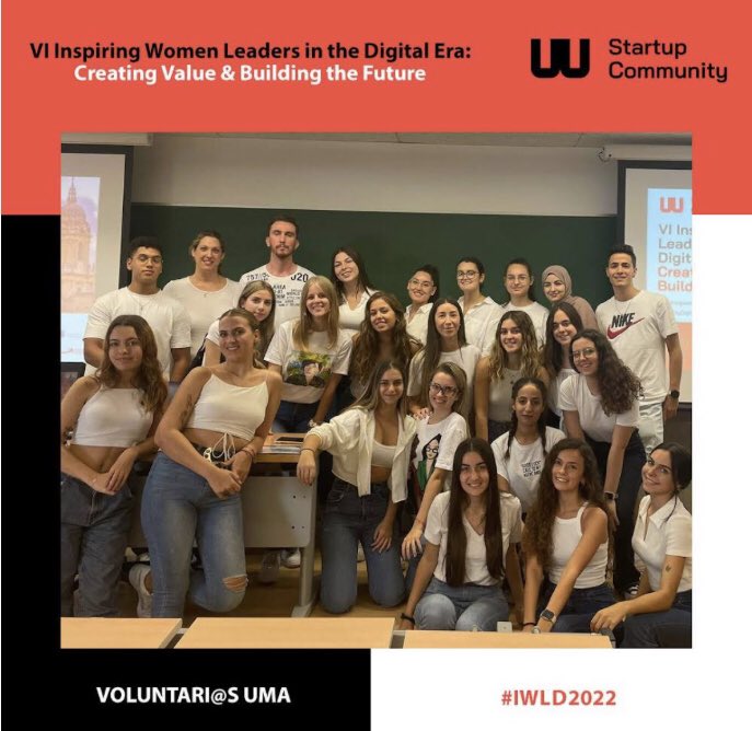 soydigitalwoman's tweet photo. 🚀❤️Preparándose todas las voluntarias y los voluntarios del #InspiringWomenLeadersMalaga #IWLD2022 @soydigitalwoman #WstartupC  #UMA #UnidosMasFuertes #UniversidadDeMalaga G R A C I A S https://t.co/b6Jxovpa3l