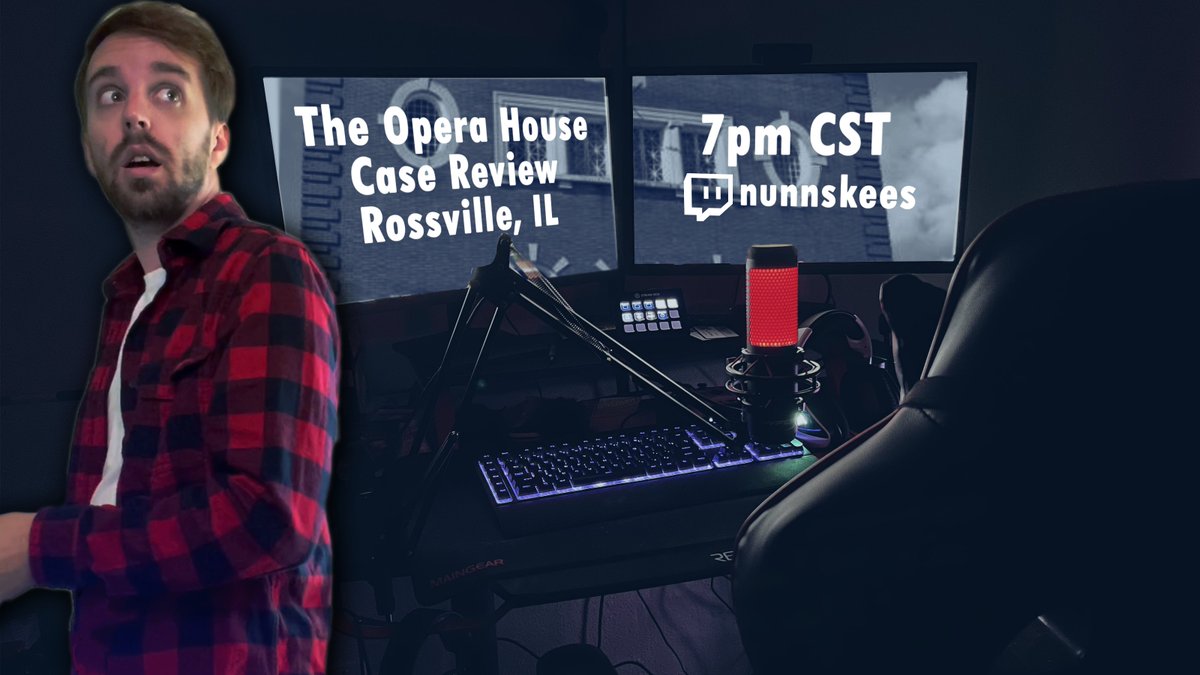 nunnskees's tweet image. At the start of the year I had planned to do IRL paranormal investigation streams around this time of the year, but sadly didn't work out. BUT how about a virtual one?? Join us tonight going over the detailed history &amp;amp; hauntings of my hometown's 118 year old Opera House!