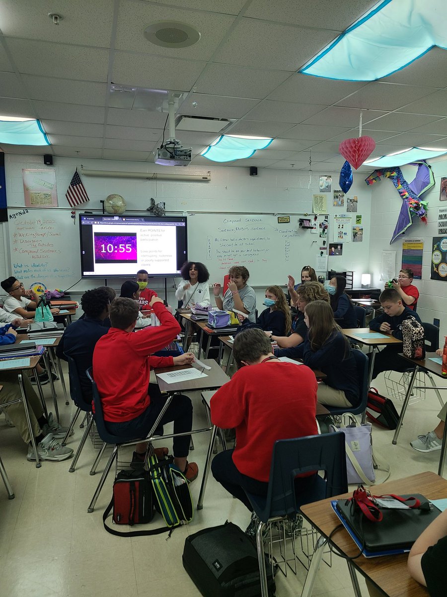 Ms_EGleeson's tweet photo. Wrapping up The Outsiders with lively Socratic Seminars.
Great reflection about effective communication skills!
@KaraJo_Ammerman @CrosbyMiddle https://t.co/Fs8EoLQ6LU