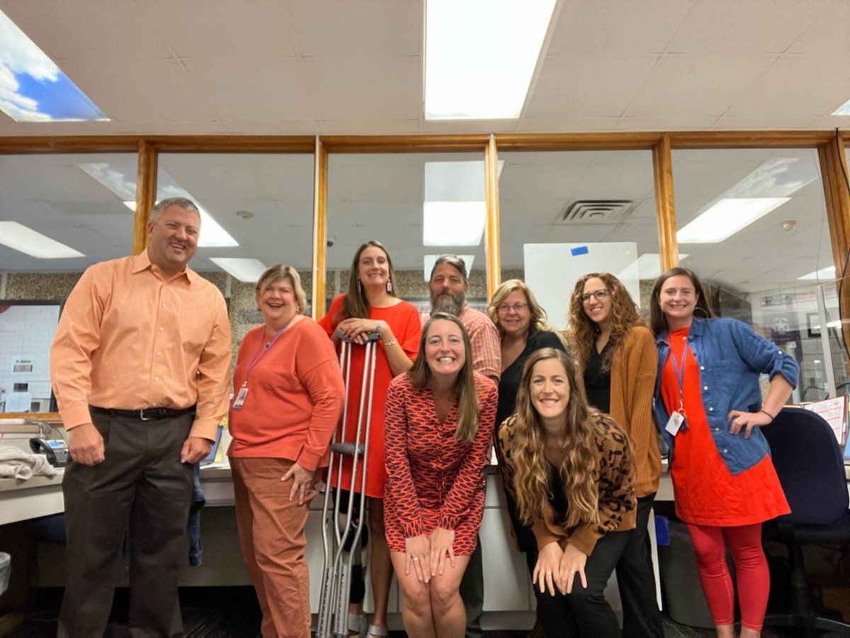 Wearing orange to support National Bullying Awareness Month #UnityEveryDay