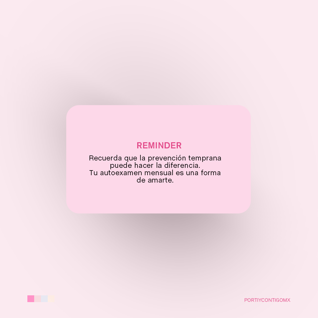 Día mundial de prevención del #CáncerDeMama
El cáncer de mama se puede prevenir y curar si se detecta a tiempo.
🙌

#TocateParaQueNoTeToque