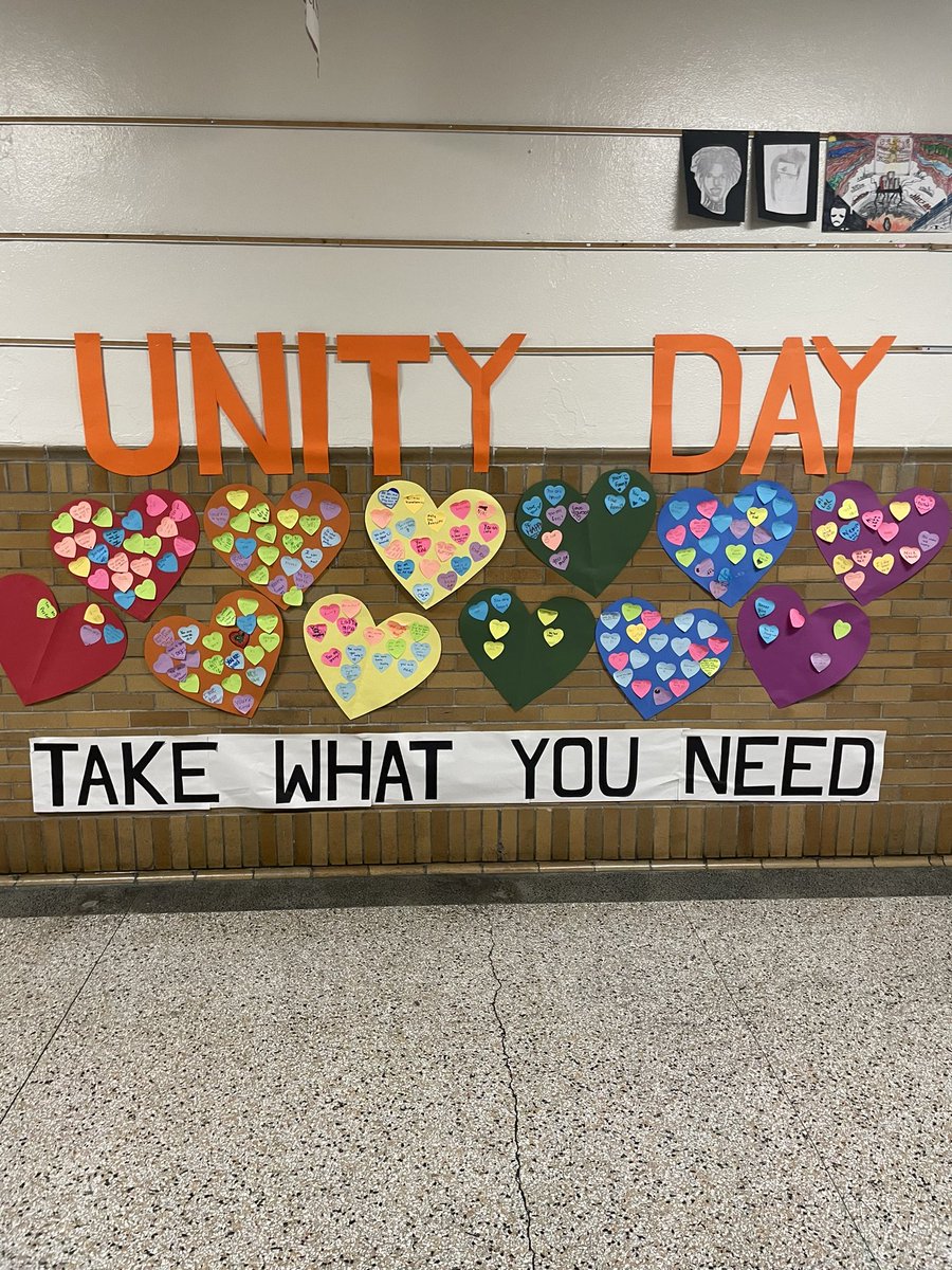 CounselorHaynes's tweet photo. Lyman T Johnson Middle School Representing for #UnityDay2022!!   We are United for kindness, acceptance and inclusion.  @BullyingJcps @JTMSLIBRARY https://t.co/3OZSbrKcrH
