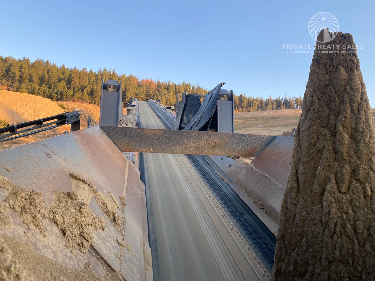 privatetreatys2's tweet image. Another #Tesab job completed and ready to go!
2020 Tesab 8042T #1565
8042T #Trackstack #Conveyor #1565
Hours: 3285
Belt Scales
80 ft. conveyor
42 in. wide belt
Hydraulic fold for transport
Cat C2.2 tier 4 engine
Spray bars
Can find more info at privatetreatysales.com/2022/10/07/202…