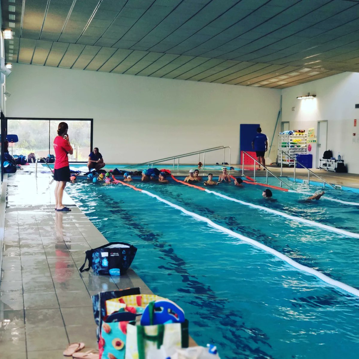 fvo_cat's tweet photo. Aquesta setmana compartim les nostres #piscines amb els companys i companyes del @cngranollers
🏊♂️🏊♀️ entrenen alguns esportistes dels #cursets de #natació i #natacióartística
Encantats de veure amb quin #esforç i #superació entrenen 😍
#disCapacitat #granfamíliaFVO https://t.co/NAGWqD5VDD