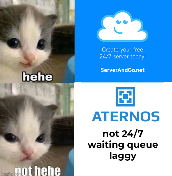 ServerAndGo's tweet image. It's time to ditch Aternos!

Try serverandgo.net