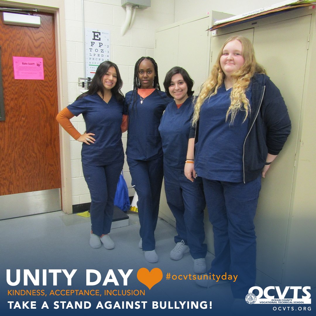 OCVTS's tweet photo. Medical Skills & Medical Assistant Students Celebrating Unity Day! #UnityEveryDay #ocvtsUnityDay #ocvts
🧡🧡🧡 https://t.co/LWpbzxxmag