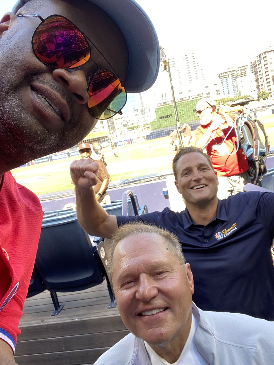VoiceOfThePhan's tweet photo. NBD, @JClarkNBCS and Scott Boras, we just hanging out like homies #RingTheBell #RedOctober #HitThatJawn https://t.co/orkFxQ7AgU