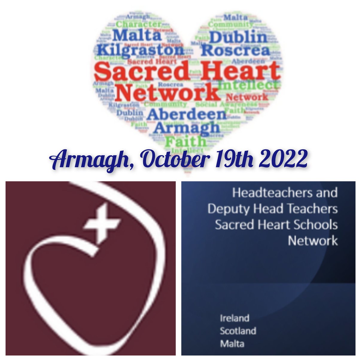 SHeartPrincipal's tweet photo. A wonderful conference of connection as Ms. Carey &amp; I met with fellow Head teachers &amp; Deputy Heads from the network of Sacred Heart schools in Ireland, Scotland and Malta.
Very special thanks to @MSCArmaghPS &amp; @stcatherines247 for hosting us so well 👏 #wearesacredheart #corunum https://t.co/2mel4gqACC