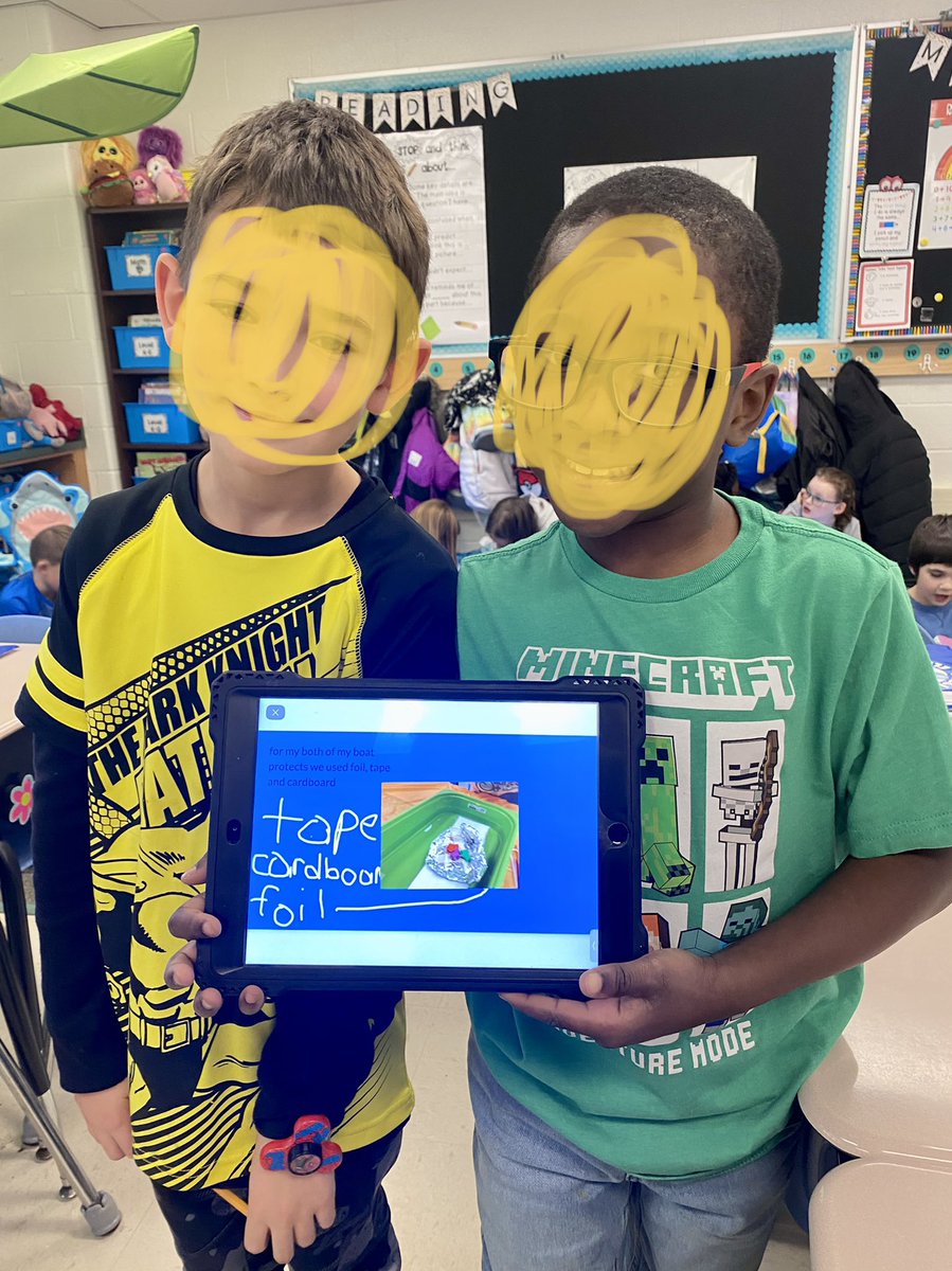 kaelboyer's tweet photo. Always love an afternoon where the Ss can become the coaches! Teaching our 2nd grade buddies how to use PebbleGo Create to communicate their scientific thinking after a science investigation! @coachpongratz @Wmsptwildcats https://t.co/9pKHEYzrjd
