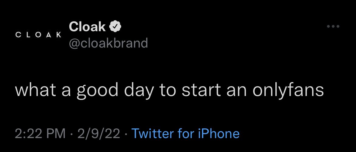 cloakbrand's tweet photo. See I told you! #GMFST #Distractible https://t.co/nT1UavSl4q