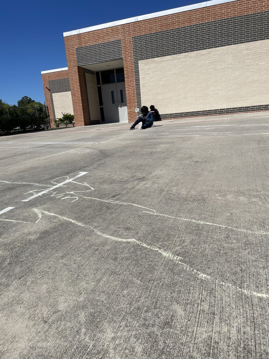 There is no better place to write poetry than outside on a sunny day! <a href="/GreensptES_AISD/">Greenspoint Elementary</a> <a href="/Amplify/">Amplify</a>