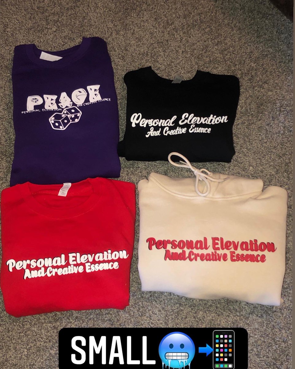 Mack_SoCrucial's tweet image. I’m just here to promote my clothing brand (P)ersonal (E)levation (A)nd (C)reative (E)ssence 😮‍💨🔥 Hoodies &amp;amp; Sweaters Now Available DM me🥵📲
#ClothingBrand #NextUp #Peace