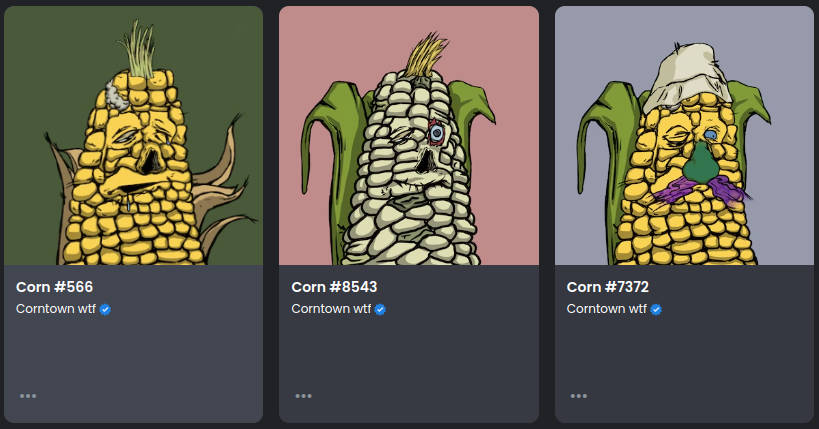 TiddsCrypto's tweet photo. @nftpowerranking There is no better than @corntownwtf, sickest bunch of farmers around!
#itcorn #corntownwtf https://t.co/Exz04C0ECW