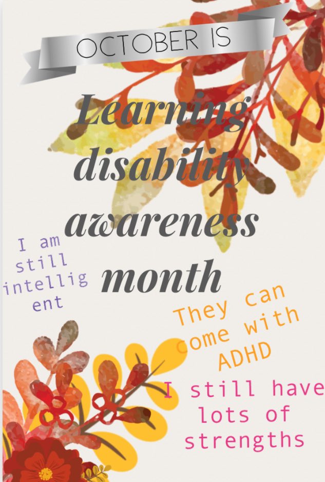 MrGambleC4S's tweet photo. October is Learning Disabilities Awareness Month and the @c4sHWDSB grade sevens had a few messages to share… https://t.co/DUUhhzcOcX