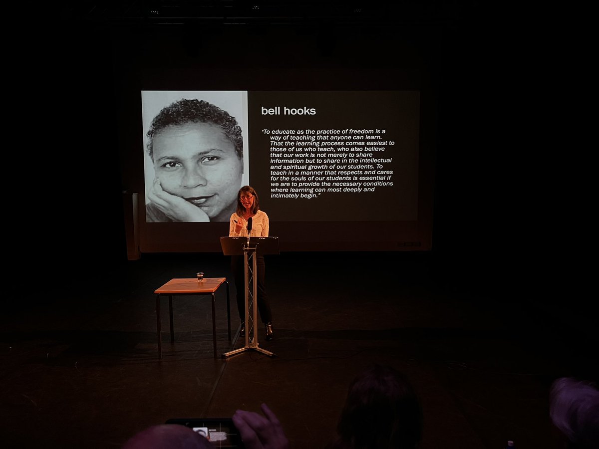 lucyaabrown's tweet photo. Well done @fosterglsbuacu1 @LSBU_ACI inspiring inaugural lecture on the importance of social mobility &amp; risk in the #arts #acting #performsnce 🙌 https://t.co/8qPlXaCHr7