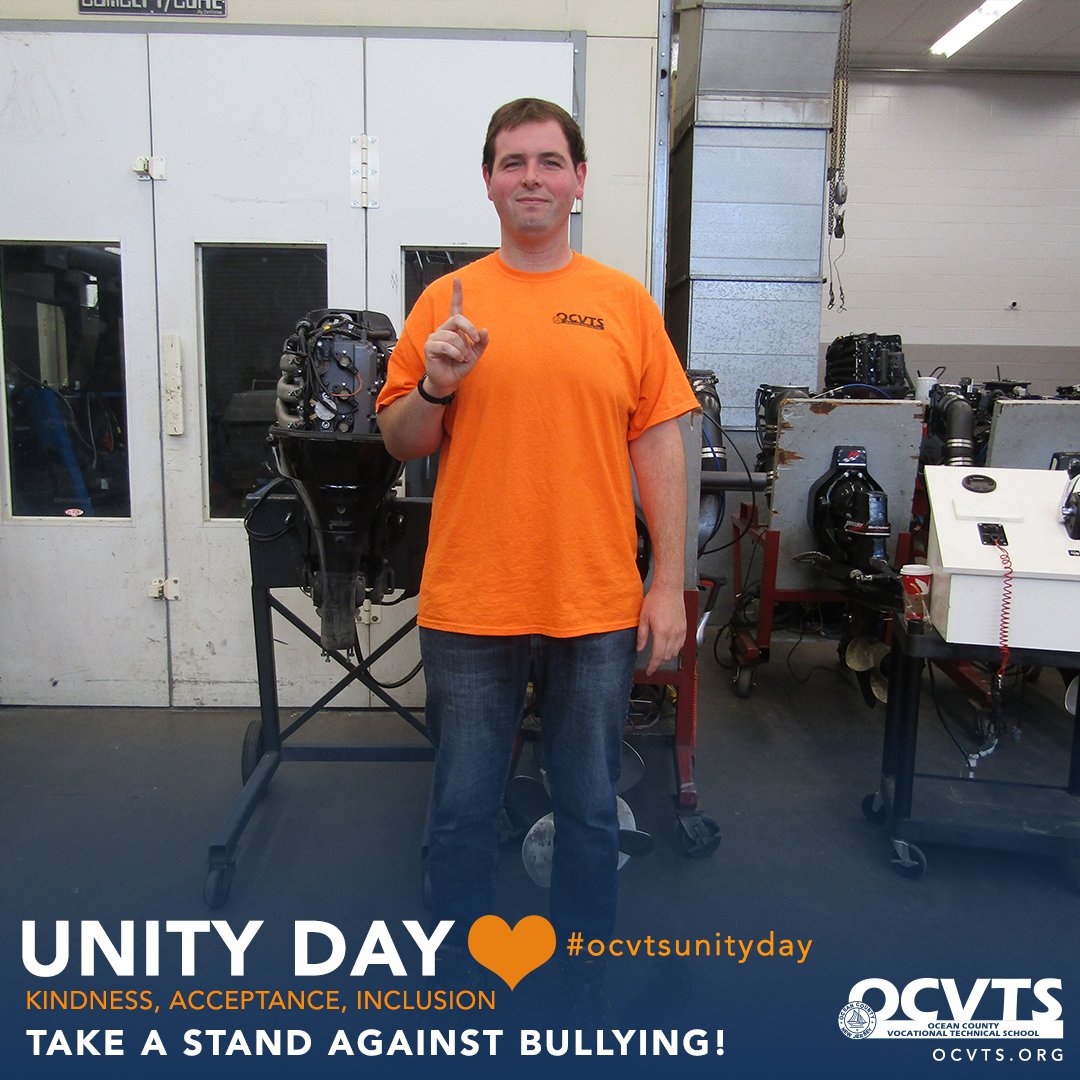 OCVTS's tweet photo. #UnityDay🧡Let’s create a world without bullying! #ocvts #ocvtsUnityDay https://t.co/SG2swCTPUI