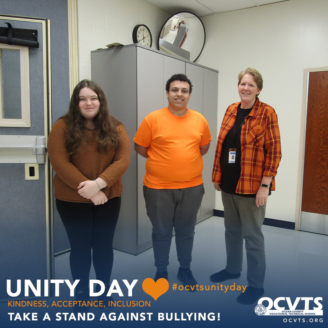 OCVTS's tweet photo. #UnityDay🧡Let’s create a world without bullying! #ocvts #ocvtsUnityDay https://t.co/SG2swCTPUI