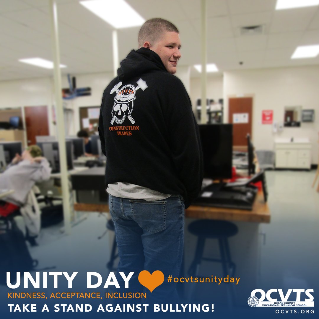 OCVTS's tweet photo. #UnityDay🧡Let’s create a world without bullying! #ocvts #ocvtsUnityDay https://t.co/SG2swCTPUI