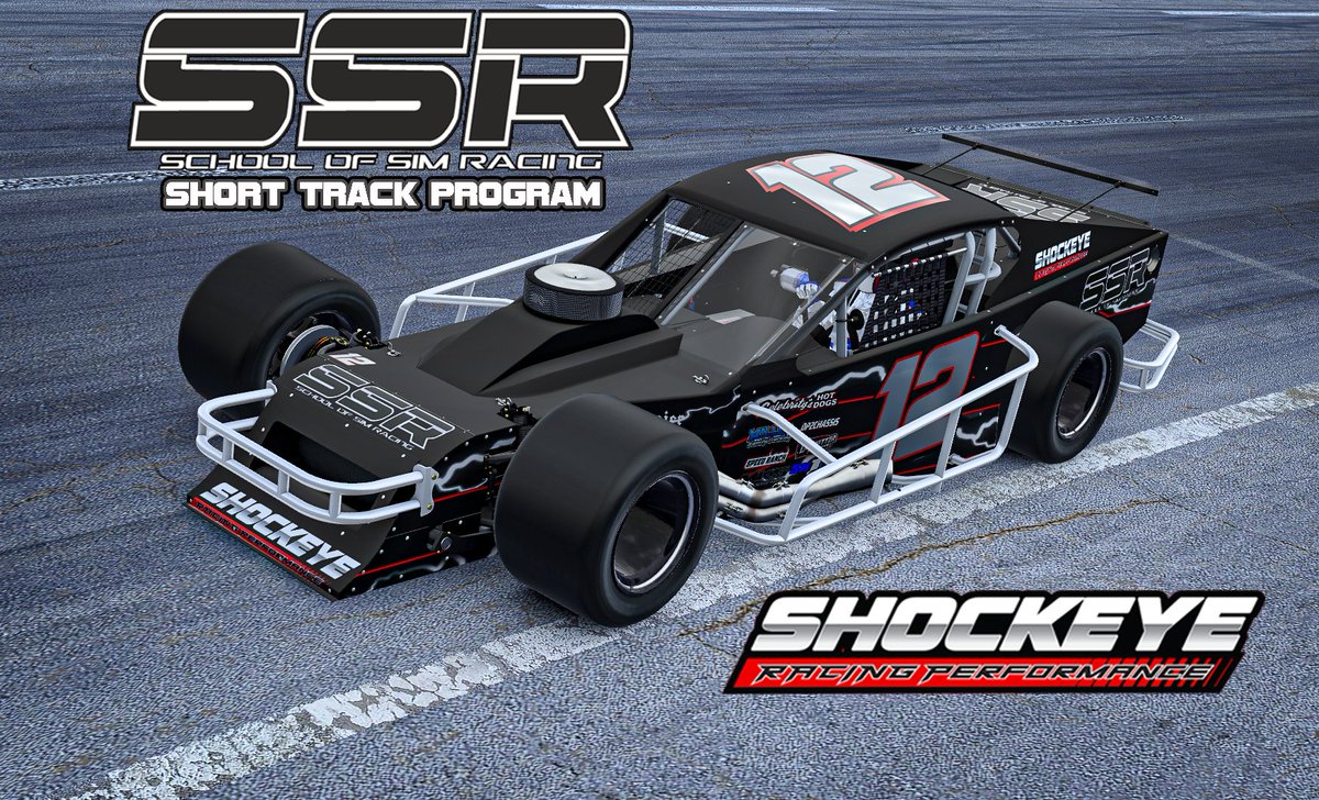 Shockeye12R's tweet image. Get the edge on the competition with the SSR Insider Program. Whether you run Dirt Oval, short track pavement, or NASCAR, with the Insider Program, you'll have access to our weekly track packs at the School of Sim Racing - schoolofsimracing.net 
#schoolofsimracing