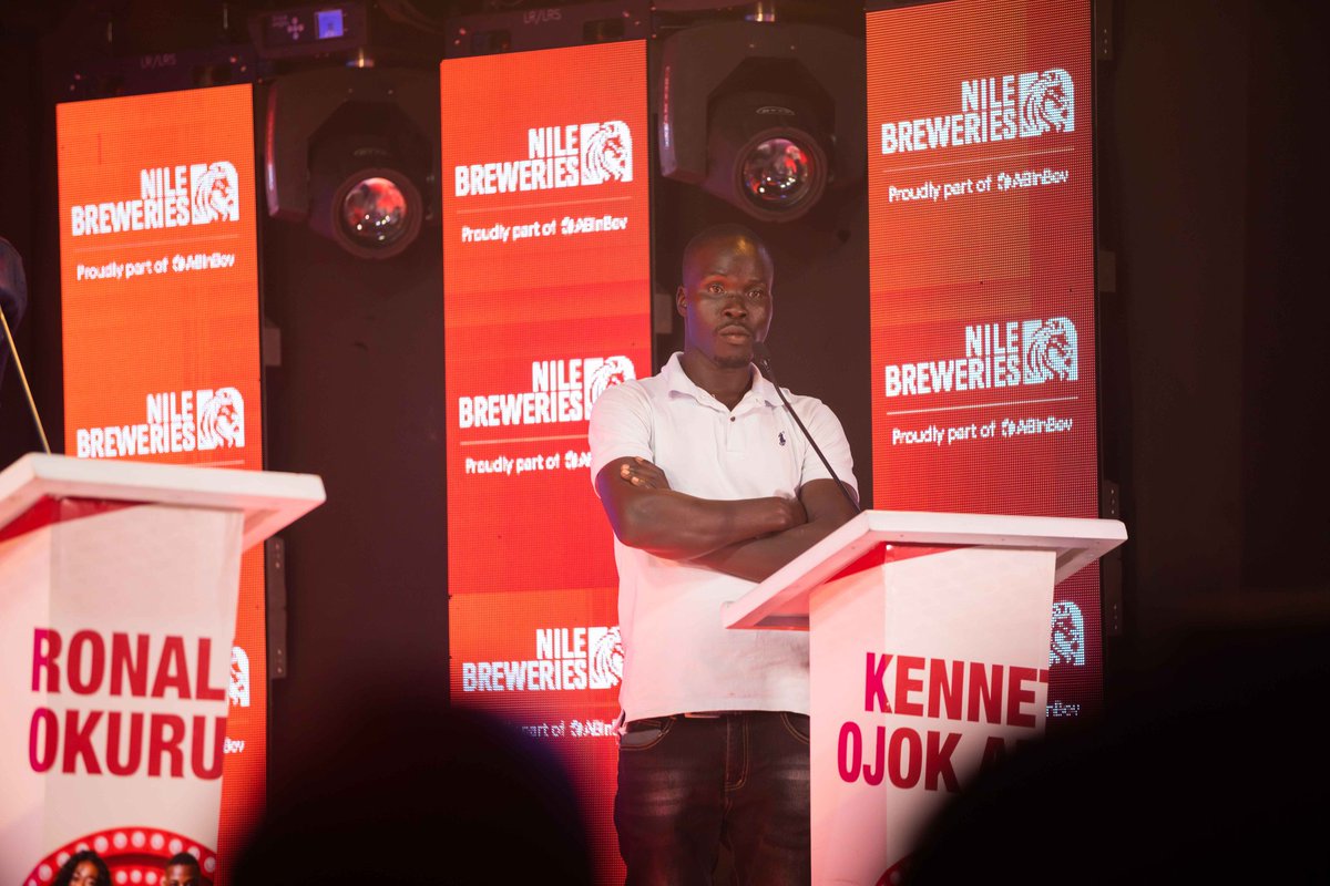 NBLUganda's tweet photo. Ojok Kenneth won the tiebreaker against Emmanuel Etyak to become the second runner up. Both contestants walk away with Ugx 1m. Ojok is supplemented with a smartphone.
#NBLBeAMillionaire #BAMSn2 https://t.co/Tgx5pCUy1A