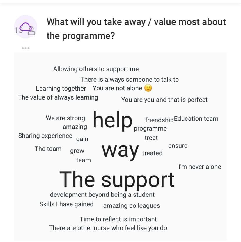 paedsedufh's tweet photo. @WeCYPnurses #wecypnurses preceptee feedback https://t.co/PGVKEuhfp0