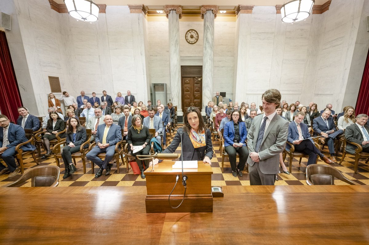 The Supreme Court held its largest in-person admission ceremony of the year today, Oct. 19, 2022, welcoming lawyers being admitted into West Virginia State Bar. It was held in the Supreme Court Courtroom.