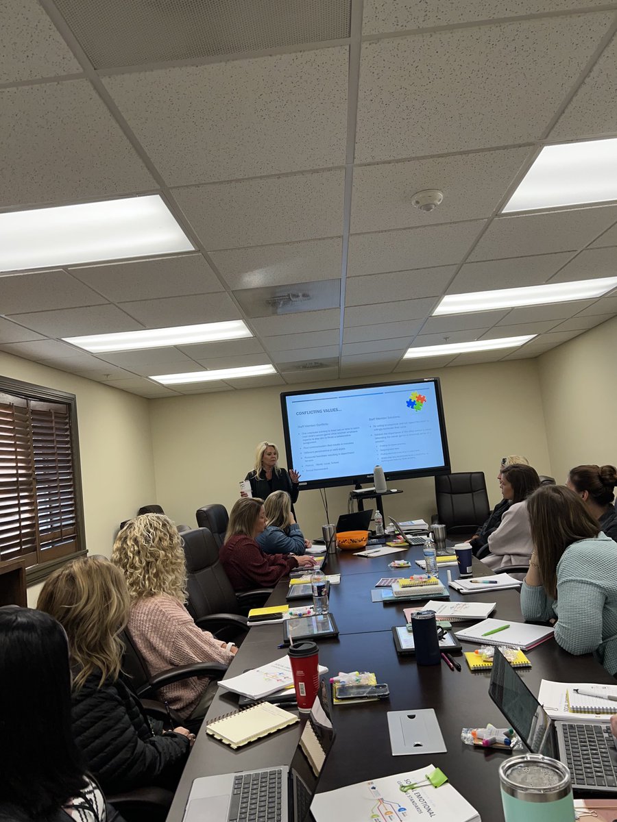 SandyReid1616's tweet photo. What a wonderful day with our dynamic counselors!  Thank you, Mrs. McMillan &amp; The Excellence Group for a great SEL training! #LCSDNextLevel #LCSDExcellence https://t.co/tcCDRXaGGP