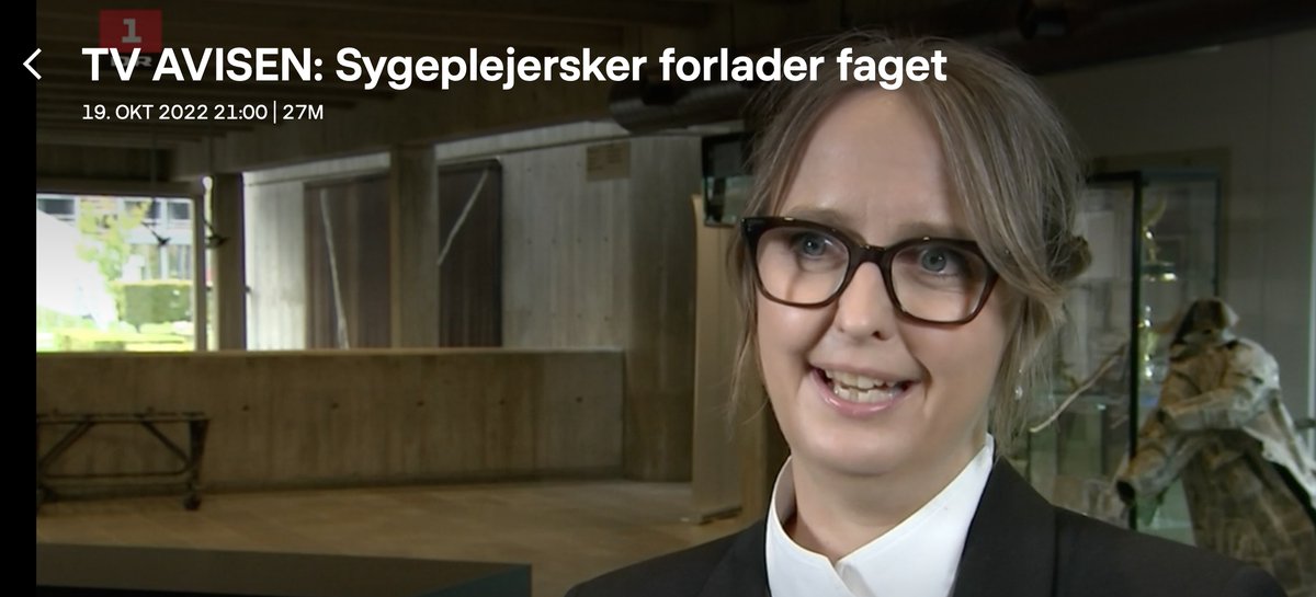 I <a href="/DRNyheder/">DRNyheder (statssponsoreret propaganda)</a> med perspektiver på hvordan nyuddannede sygeplejersker ser på fremtiden i faget. Lines fortælling er ærlig og stærk - og desværre meget genkendelig. Lad os nu skabe et sundhedsvæsen hvor de sundhedsprofessionelle både kan præstere og trives❤️#sundpol #uddpol