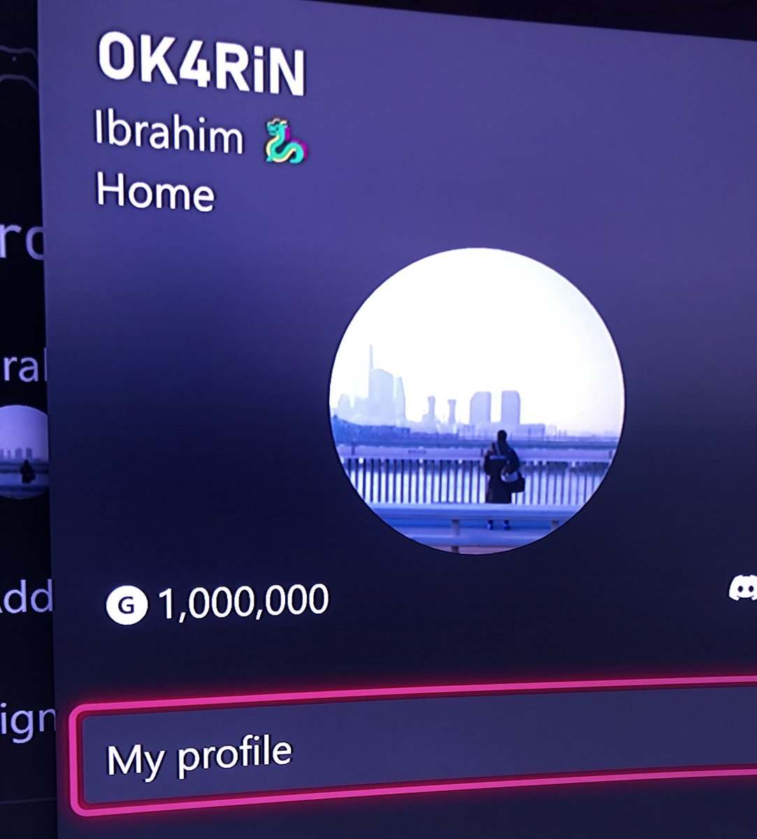 OK4RiiN's tweet photo. واخيرا وصلت مليون سكور بالاكس بوكس 😍
@Xbox_Saudi 
#Xbox https://t.co/y6jmhxQapY