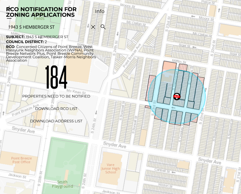 WPNAPhilly's tweet photo. Zoning Meeting, Thursday October 19th at 7pm - https://t.co/DYwXaxYO9G https://t.co/efBZHVlp7x